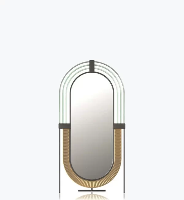 قاب آیینه بیضی